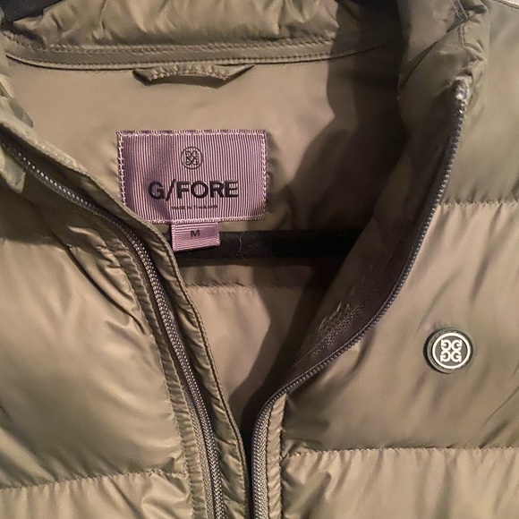 G/FORE Olive Green Women's Puffer Jacket - Picture 2 of 6